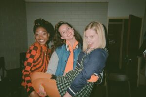 Avery Konrad Instagram - Honor Society BTS ✨🧡💅🏻