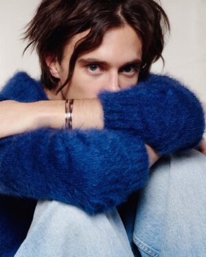 Axel Auriant Instagram - Thrilled to be part of the new @boucheron campaign for the 20th anniversary of the Quatre collection 💙
#BoucheronQuatre #Quatreis20