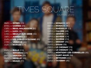 Axel Auriant Instagram - Après 4 mois au Théâtre Montparnasse, « Times Square » part en tournée dans toute la France ! 🐰❤️⏩