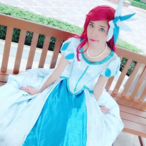 Ayaka Morikawa Instagram - アリエルのコスプレしたよー♡
ドレス姿にしました。
人魚バージョンの衣装もあるから今年着れたらいいな((o(｡>ω<｡)o))
#リトルマーメイド #ディズニー #Disney #ハロウィン #ハロウィン仮装 #ディズニー仮装 #アリエル