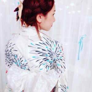 Ayaka Morikawa Instagram - 今年初浴衣です👘🍧
イベント楽しかった♡
