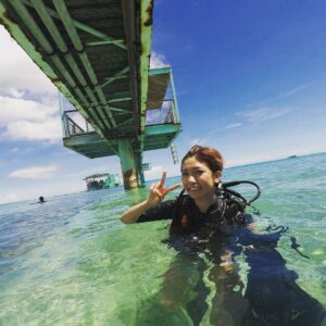 Ayaka Morikawa Instagram - Second day of Guam!!
Fun diving!!
#guam #2日目 #楽しい #ダイビング