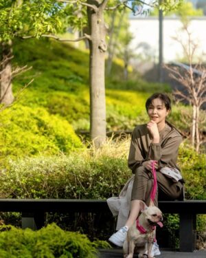 Ayako Kawahara Instagram - #tokyo #frenchbulldog #フレンチブルドッグ #フレブル #日焼け止め