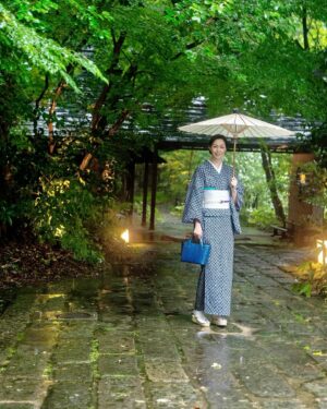 Ayako Kawahara Instagram - 霧島温泉郷妙見温泉
#kagoshima #kirishima #kimono #onsen #妙見石原荘 #鹿児島