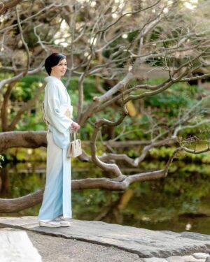 Ayako Kawahara Instagram - 春分の日🌿
#tokyo #kimono #miso #祭祀 #着物 #味噌 #フクオカ機業