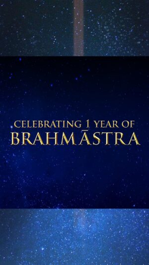 Ayan Mukerji Instagram - Happy 1st Birthday, Brahmāstra! ❤️💥
Thank you for all the Creativity, all the HardWork, and for all the Lessons in Film-making, and in Life ! 

P.S.: Will share some early artwork from the next stage of the Brahmāstra journey in a bit…!
