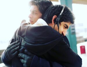 Ayan Mukerji Instagram - SRK (1) ❣️💥
Inspiration. Obsession. Idol.
My single biggest love at the movies through my entire childhood and teenage years, leading up the highlight of my 2 assistant director experiences - Swades and KANK - which was that I got to be in the presence of Shah Rukh Khan. And when I got very lucky, to be a stand in with him for blocking scenes ☝️(This photo is framed and put up in my house by my mother who considered it the height of my achievement obviously) 
The joys of those early years when I was an AD, fresh in the industry, interacting with everyone for the first time - sometimes I wish I could go back to the innocence of that time...
#lookingback #connectingthedots #SRKlove