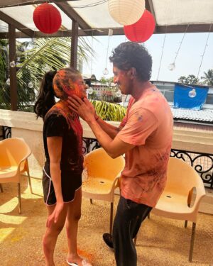Ayan Mukerji Instagram - best day of the year 😬💥
#holihai!!!!!!