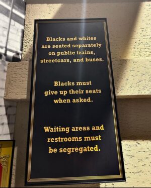Ayana Ife Instagram - Wild experience at the two Mississippi Museums in Jackson 😵‍💫

By the way, these are real signs that were used in real life 🛑 

•
•
•
•
•
•

#blackhistory #juneteenth #civilrights #blackhistorymonth #blackandproud #harrietubman #slavery #abolition #emancipation #emancipationproclamation #black #colored #racism #peopleofcolor #blackwoman #blackman #brownskingirl #ayanaife #blackowned #projectrunway #designerayana #modestfashion #civilrights #change #empowered #fight #fightforfreedom #liberate #keepmoving #dontgiveup