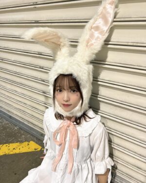 Ayane Takahashi Instagram - 握手会ありがとうございました！
ハロウィンの仮装はうさぎしました🐰🎀