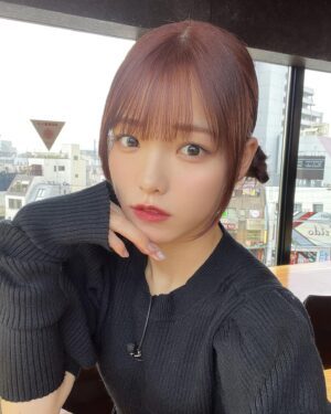 Ayane Takahashi Instagram - 髪色変えました！ほんのり赤にしたよう🍒
久しぶりに髪に色入れて楽しい！！