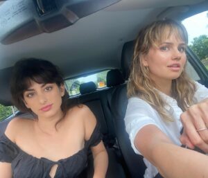 Ayden Mayeri Instagram - in honor of SPIN ME ROUND coming to Hulu - more pics of us working hard italian style 🪐