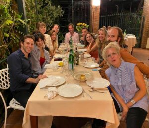Ayden Mayeri Instagram - in honor of SPIN ME ROUND coming to Hulu - more pics of us working hard italian style 🪐