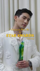 Ayden Sng Instagram - What went on backstage at the Star Awards 😉⁣
⁣
Shot this video to document my thoughts, my feelings, my experiences throughout that day, often times because things happen so quickly it’s all like a blur. Watching the first cut, I felt so much gratitude and I’m truly thankful for those that have crossed paths with me to be part of my journey 🖤🤍 ⁣
⁣
Till next year! 💪🏻 In the mean time, work hard, focus on the right things and live life wholeheartedly ✌🏻⁣
⁣
#StarAwards2024⁣