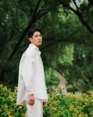 Ayden Sng Instagram - Life’s just a walk in the park ✌🏻🤍⁣ @maisonvalentino