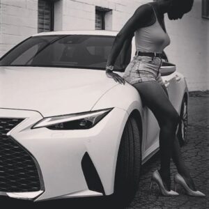 Ayisha Issa Instagram - Here's to hot wheels and high heels #ladydriver #TGIF
.
.
.
.
.
.
.
.
.
#heels #is300 #jeanshorts #cars #lexus #photography #picoftheday #legs #girlsandcars #cargirl #car
