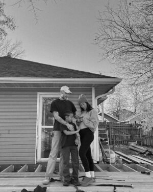 Aylya Marzolf Instagram - Renovating a house and building more than a deck. Swipe through to see what else we’ve been making…. 🏡