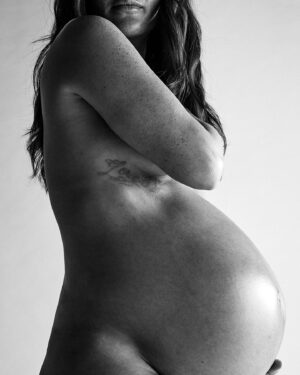 Aylya Marzolf Instagram - Missing my belly. This was just days before I gave birth. And in full transparency, one of the last times I felt beautiful and powerful in my body. The belly really did a lot for me. After birth I have the same body just without the belly and it’s been a struggle to accept, embrace and appreciate it these days. Postpartum is a time to be gentle and kind as you transition into this new life, but it’s a challenge everyday. I’ve just got to remind myself that it’s the same body that grew my beautiful children, the same body that felt powerful and beautiful in these pictures. 

Thank you @rebecca_grant_studios for having this vision to play with & @nadiahoecklin for making feel feel extra beautiful in my skin.

#postpartumlove #maternityshoot #pregnantbelly #lovetheskinyourein