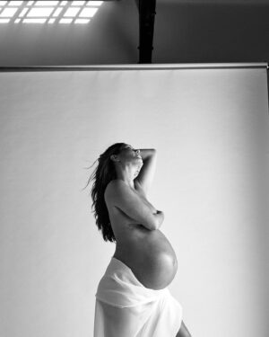Aylya Marzolf Instagram - Missing my belly. This was just days before I gave birth. And in full transparency, one of the last times I felt beautiful and powerful in my body. The belly really did a lot for me. After birth I have the same body just without the belly and it’s been a struggle to accept, embrace and appreciate it these days. Postpartum is a time to be gentle and kind as you transition into this new life, but it’s a challenge everyday. I’ve just got to remind myself that it’s the same body that grew my beautiful children, the same body that felt powerful and beautiful in these pictures. 

Thank you @rebecca_grant_studios for having this vision to play with & @nadiahoecklin for making feel feel extra beautiful in my skin.

#postpartumlove #maternityshoot #pregnantbelly #lovetheskinyourein