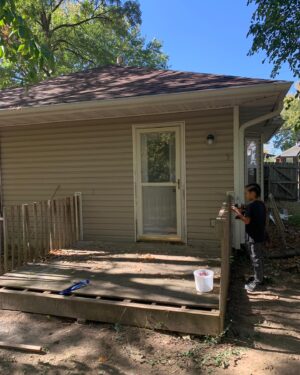 Aylya Marzolf Instagram - Renovating a house and building more than a deck. Swipe through to see what else we’ve been making…. 🏡