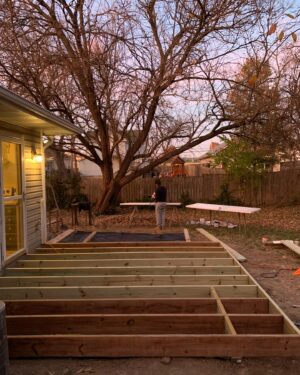 Aylya Marzolf Instagram - Renovating a house and building more than a deck. Swipe through to see what else we’ve been making…. 🏡