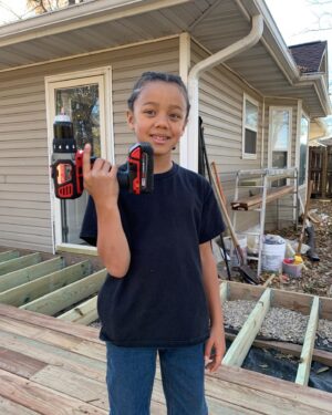 Aylya Marzolf Instagram - Renovating a house and building more than a deck. Swipe through to see what else we’ve been making…. 🏡