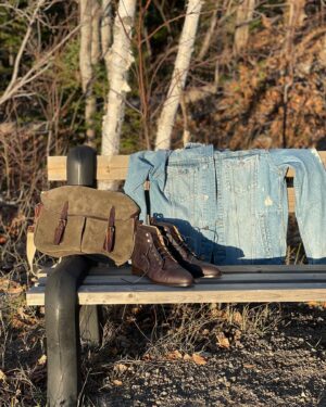 Aymeric Jett Montaz Instagram - Upgrading my style with @brunosartisans bags:) big thanks to @hockerty.men for my handcrafted boots❤️ @bleudechauffe
