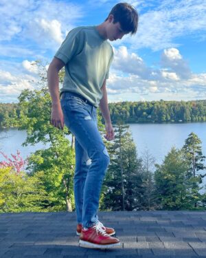 Aymeric Jett Montaz Instagram - Guys! Huge announcement! I just released my very own custom shoes from @girotti.official ! 🎉🎉😃😃I’ve been waiting for this for a very long time and I’m super excited to finally be able to share with you guys my own shoes! I’ll leave a link in bio if you want to just go check them out:)