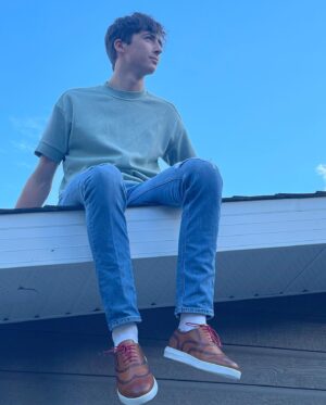 Aymeric Jett Montaz Instagram - Guys! Huge announcement! I just released my very own custom shoes from @girotti.official ! 🎉🎉😃😃I’ve been waiting for this for a very long time and I’m super excited to finally be able to share with you guys my own shoes! I’ll leave a link in bio if you want to just go check them out:)