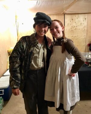 Aymeric Jett Montaz Instagram - Happy birthday pumpkin!! Hope you have the best year ever!! Can’t wait to see you on stranger things :) this was our first day on set!