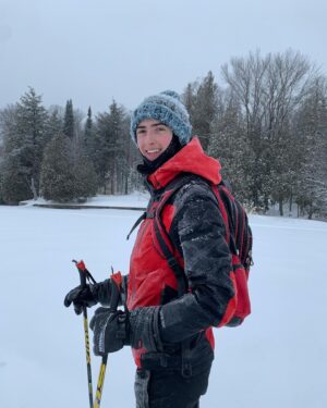 Aymeric Jett Montaz Instagram - Cross country skiing ❤️