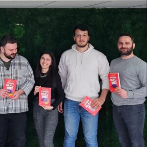 Ayşe Burcu Eren Instagram - @satisinnlpsi kitabımız, @webtures ekibi ile buluştu.

Sevgili @kaangulten in @ceresyayinlari tarafından çıkan #girişimcikafasıyladüşün kitabını kutladık.

Kurum kültürünü her zaman takdir ettiğim ve tüm eğitimlerde dillendirdigim @kaangulten ve ekibi, dijital anlamda geleceği hızla biçimlendiriyorlar.

Birlikte çalıştığımız Takıımdaşlık - Etkin Liderlik ve İletişim Eğitimleri ile;  @satisinnlpsi kitabımızın içeriğini harmanlayacak olan bu muhteşem takıma, geleceğin dünyasında nice başarılar diliyorum.💃

Sevgili @korayinan_ ile birlikte yazmış olduğumuz, @ceresyayinlari tarafından basılan kitabımız @satisinnlpsi; kurumsal eğitim modülü ile, iş dünyasında fark yaratmaya devam ediyor.

@aysetugbadedeoglu @korayinan_ @kaangulten @ceresyayinlari @satisinnlpsi

@webtures @webturesmobile @webturessocial @webturesakademi