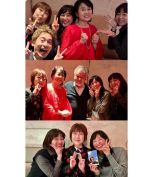Ayumi Shigemori Instagram - 時差投稿です♪

3月22日に歌のおねえさんの大先輩しゅうさえこさん（さっこおねえさん）のコンサートに行きました。

松野ちかちゃん（ちかおねえさん）とご一緒しましたよ。

実は楽しみにしすぎて、1ヶ月前の2/22に行こうとしたら、ちかちゃんに「来月だよ」と😂
そのくらい楽しみにしていたコンサート♪

ゲストに元歌のおにいさんの林アキラさん、かしわ哲さんもご出演♪♪♪
とてもとても贅沢な時間でした✨

#ビタミンS#ラドンナ原宿
#しゅうさえこ さん　
#かしわ哲 さん
#林アキラ さん
#佐久間順平 さん（g/vln/vo）
#丸山和範 さん（pf）
#芹澤薫樹 さん（b）
#村田匠 さん（per）

作詞家の#もりちよこ 先生もいらしていました。#久しぶりの再会

ちかちゃんとは始まる前に近くのオシャレなカフェでお茶をして、コンサートへ。
#最後の動画はちかちゃんが撮ってくれたもの🤍