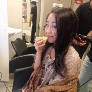 Ayumi Takano Instagram - #tbt 
Hazırlık🍀
生放送スタンバイ😃