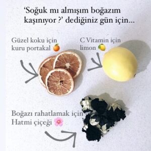 Ayumi Takano Instagram - Tarifi fotoğrafları kaydırarak okuyabilirsiniz 👈
Hatmi çiçeği çayının rengini çok severim hem de çok faydalı özellikleri var 😊
-Öksürük fazla sigara gibi nedenlerden tahriş olmuş boğazı rahatlatır. 
-Mukoza koruma özelliği olduğu için mide rahatsızlığa iyi gelir.
-İçindeki Antosianinler
 göz yorgunluğuna iyi gelir.
‘Grip olmak istemiyorum ama galiba geliyor boğazım kaşınıyor’ dediğim zaman hemen bu çayı yapıyorum C vitamini takviyesi olarak limonu eklediği zaman çayın pembe rengine dönüşmesi de hoşuma gidiyor 🌸
Aktarlardan kolayca bulabilirsiniz. 
Şifa olsun🌿
#bluemallowtea #şifalıbitkiler #bitkiçayı #sağlıklıtarifler #çaykeyfi #sağlıklıyaşam