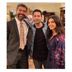Azita Ghanizada Instagram - My big fat Afghan Family on Network TV 😭😭 @usofalcbs 

Tomorrow night in @cbstv 8:30pm and next day on @paramountplus. 

Tune in to see my handsome baba @zadranwali & meet my bro, the sometimes funny 😉 @fahimanwar.  Also, me & Al have some things to work out. 

End game is Lizzy & Ariana tho 😂❤️🤩

#tv #unitedstatesofal