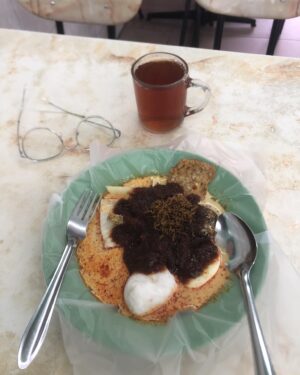 Aziz M. Osman Instagram - Saya tak makan lontong sejak 3 Jun 2024…