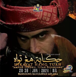 Aziz M. Osman Instagram - Kali ini saya terlibat pula dalam teater Hikayat Hang Tuah yang memaparkan hero Malaysia @remyishak sebagai Hang Tuah.

Pementasan 3 hari mulai 28-30/6 di Panggung Bangsawan Melaka (bekas pawagam Cathay).