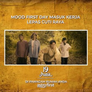 Aziz M. Osman Instagram - Monday blues kata orang ....

Saksikan filem 19 Puasa: Playboys of Plestik Hitam Kini Di Astro First atau On Demand Store. 

#19Puasa #PlastikHitam  #AstroFirst #OnDemand #MasaAnugerahTerindah #MovieRecommendation #SembangEntertainment #NewRelease #SembangMovie #KongsiBersama #DramaTiktok #KongsiJer #KongsiPOV