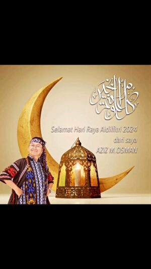 Aziz M. Osman Instagram - Alhamdulillah. Di hari kemenangan ini, saya mengambil kesempatan memohon kemaafan pada pernah diguris perasaan samada sengaja atau tanpa sengaja. Saya juga dah anggap kosong kosong. Mendoakan di padang Masyar kelak tidak perlu kita mendakwa dakwi. Amin 🤲🏻