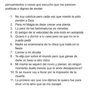 Azul Araya Instagram - mi lista