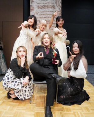 Azumi Instagram - ⋆⸜ ⸜🌷︎⸝‍ ⸝⋆

・

ドレスも髪型も可愛くしてもらいました！

QQだいすき！

 #stardom #スターダム  #女子プロレス 
 #パーティドレス