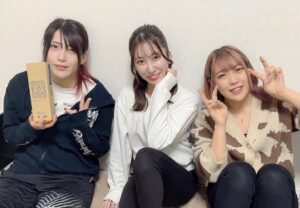Azumi Instagram - 会えた〜❤️💗💜

・
・
・
・

・
 #STARDOM  #スターダム