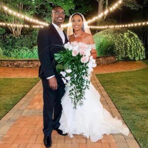 B.J. Mitchell Instagram - I can still feel the love 💙

Congratulations again @dmarie_rochelle & @shugy_p, and thank you for bringing us all together to celebrate such a magical moment in your family’s journey. I’m excited to witness the love & happiness from this day continue to shine forevermore 🙏🏾
