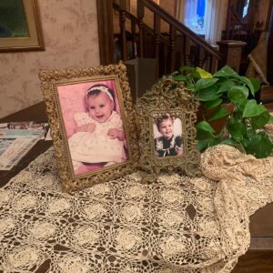 B.K. Cannon Instagram - My mom has been especially tickled that so many childhood photos have been displayed as set dressing on #WhyWomenKill. When filming began, she scanned and sent them to me nervous that they wouldn’t be period appropriate or not the “look” producers were going for. I told her she did good and I think she loves seeing her actual “baby” on the screen ♥️ #BehindtheScenes