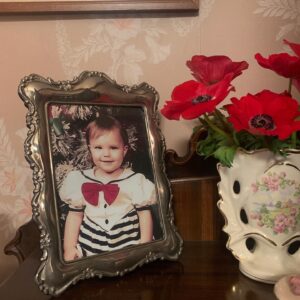 B.K. Cannon Instagram - My mom has been especially tickled that so many childhood photos have been displayed as set dressing on #WhyWomenKill. When filming began, she scanned and sent them to me nervous that they wouldn’t be period appropriate or not the “look” producers were going for. I told her she did good and I think she loves seeing her actual “baby” on the screen ♥️ #BehindtheScenes
