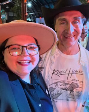 B.K. Cannon Instagram - How do I even begin to explain how much FUN was had at the @roadhousemovie premier at @sxsw this past weekend?!? To be in Austin, an electric city, reconnect with my cast mates and celebrate a project we all poured ourselves into was just far too momentous and thrilling. My first big red carpet/press experience was freaking wild and a total whirlwind, and while I’m not the lead in the film, I felt like a true movie star 🤩🤩🤩

The best part of it all was having my wonderful mother by my side and watching her beam with pride the entire evening. She was the belle of the ball at the after party (anytime I was without her I would be asked “where is your mom???”) and had some fans of her own (re: @postmalone ). To be able to bring her along for something so special after all her years of support and encouragement (and driving me to auditions when that was still a thing 🤷🏻‍♀️) is something I will always be so grateful for. 

Thank you to everyone who made this happen! My amazing agent @abbybluestone , casting extraordinaire @joseph._middleton , director @dougliman & EP @awinterwonderland for trusting me with “Laura” & @primevideo for funding the damn thing (although you really messed up not putting it in theaters, the crowd ate it up!). #RoadHouseMovie #sxsw