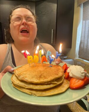 B.K. Cannon Instagram - Not even Covid could stop the good time had yesterday ringing in 32 🥳🎉. Thank you to everyone for their calls, messages and thoughtful gifts, this birthday girl felt pretty special 🤙🏼♥️🌈