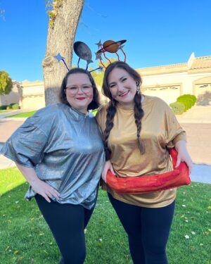 B.K. Cannon Instagram - First Taylor Swift concert with my love @abby_snaillll and she came up with the perfect costumes - “love you to the moon 🌑 and to Saturn 🪐”. Just an overall wonderful weekend with my parents in AZ ♥️