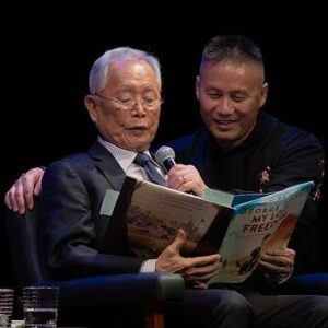 BD Wong Instagram - @georgehtakei played my dad in one of the first TV jobs I ever booked, many years ago, and we've had a bond ever since. #icymi last night we had a really nice conversation onstage at @symphonyspace in NYC about his life, his legacy, and his new book for Young People, #MyLostFreedom, a lovely, youth-angled, autobiographical book with charming illustrations by #michellelee centered around his family's internment in an Arkansas Incarceration camp. I love these pics of George reading to a packed and loving house from his moving and eye opening story; a story that isn't known or taught enough at all. Bravo, Papa!